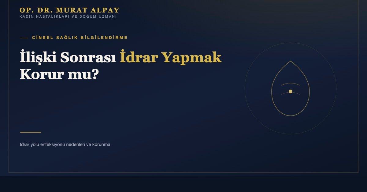 Cinsel İlişki Sonrası İdrar Yapmak İdrar Yolu Enfeksiyonunu Önler mi?