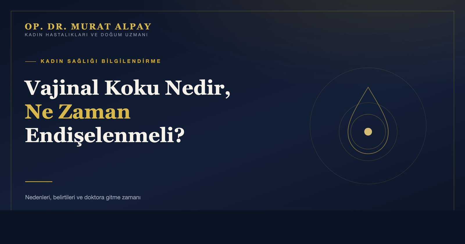 Vajinal Koku Nedir, Ne Zaman Endişelenmeli?